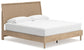 Cielden  Panel Bed With 2 Nightstands