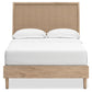 Cielden  Panel Bed With 2 Nightstands