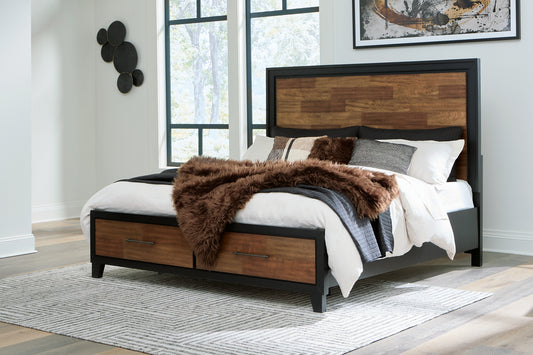 Kraeburn California  Panel Storage Bed