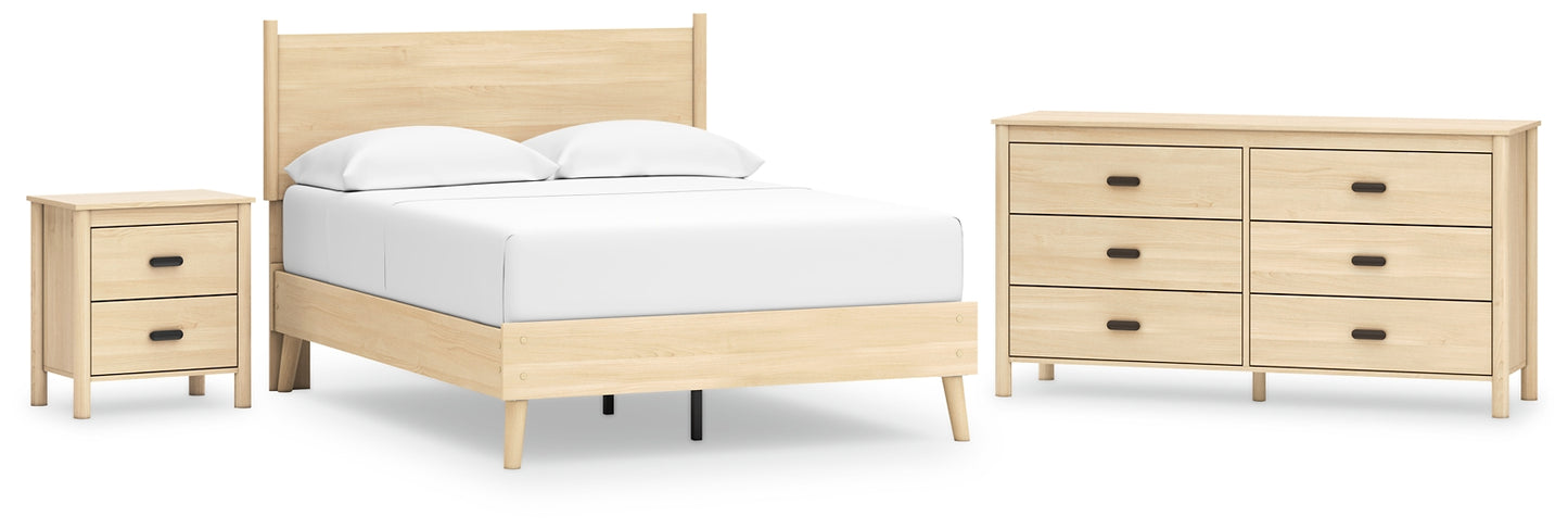 Ashley Express - Cabinella  Platform Panel Bed With Dresser And Nightstand