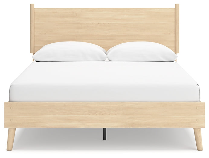 Cabinella  Platform Panel Bed With Dresser And Nightstand