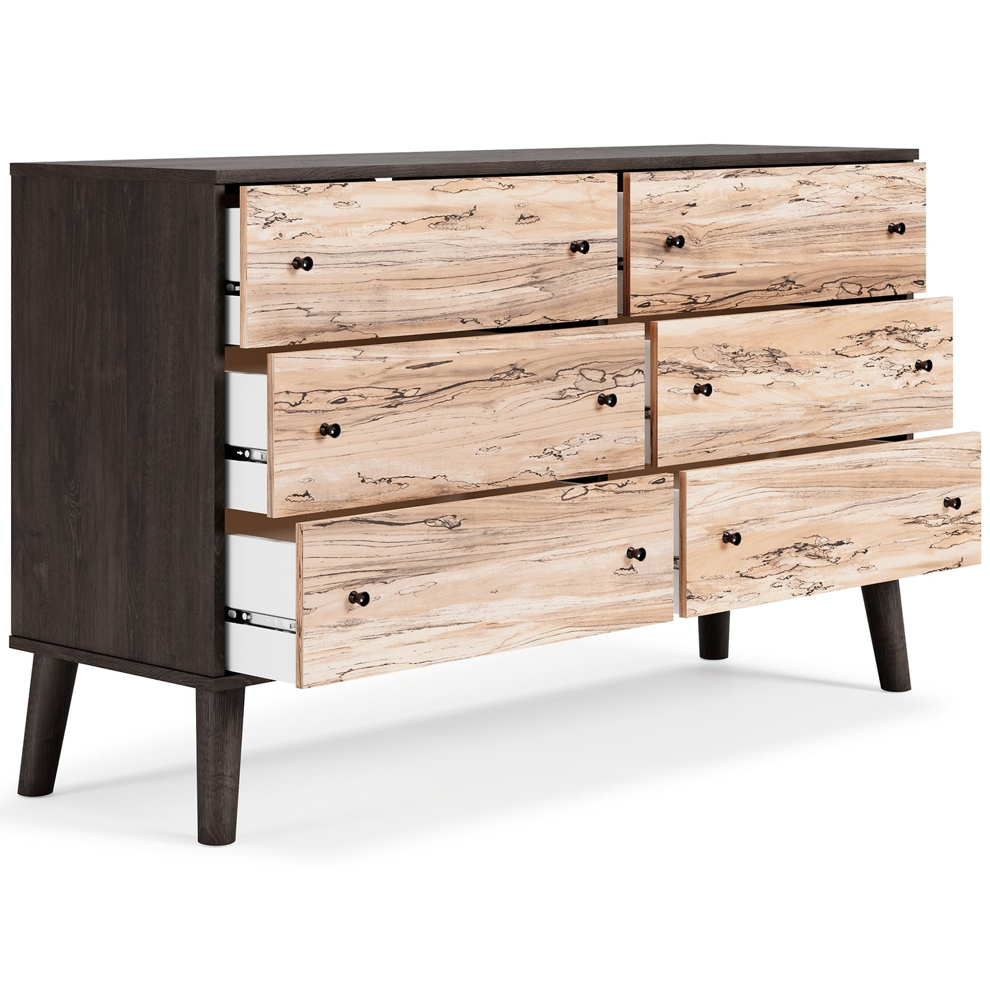 Piperton  Panel Headboard With Dresser, Chest And 2 Nightstands