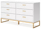 Socalle  Panel Headboard With Dresser And Chest