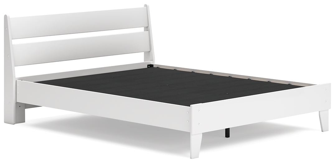 Socalle  Panel Platform Bed With Dresser, Chest And 2 Nightstands