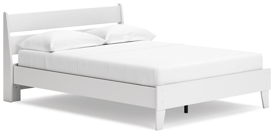 Socalle  Panel Platform Bed With Dresser And 2 Nightstands