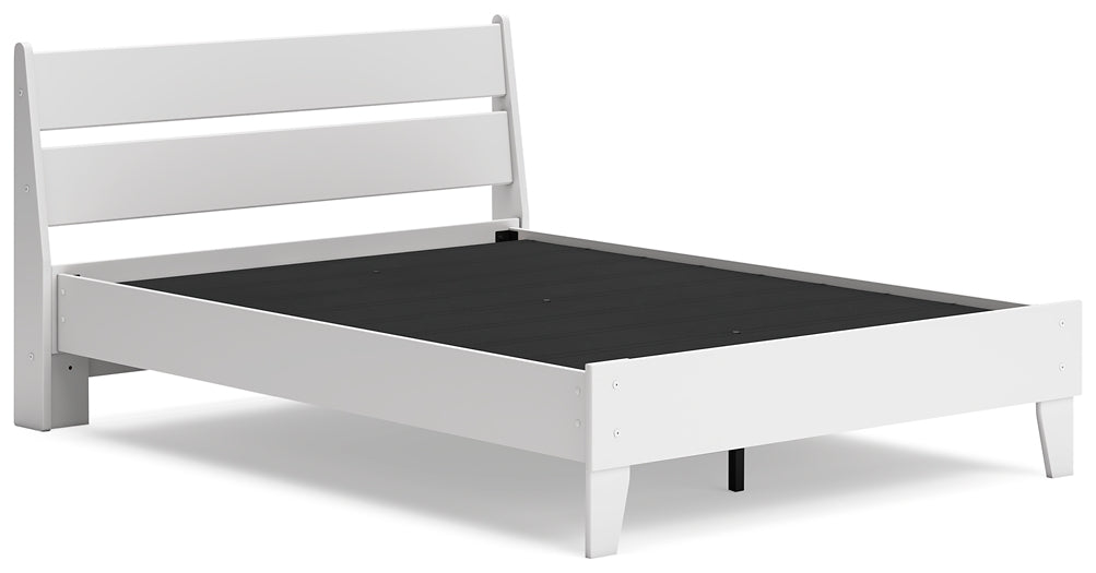 Socalle  Panel Platform Bed With Dresser, Chest And 2 Nightstands