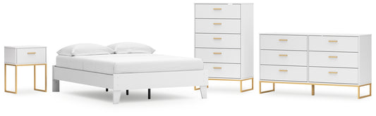 Ashley Express - Socalle  Platform Bed With Dresser And Nightstand