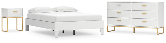 Ashley Express - Socalle  Platform Bed With Dresser And Nightstand