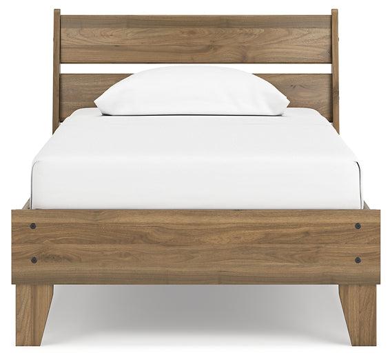 Ashley Express - Deanlow  Platform Panel Bed With Dresser And Nightstand