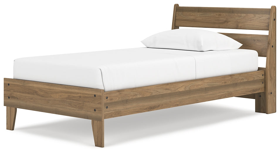 Ashley Express - Deanlow  Platform Panel Bed With Dresser And Nightstand