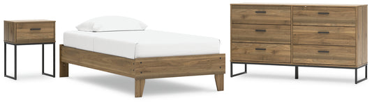 Ashley Express - Deanlow  Platform Bed With Dresser And Nightstand