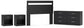 Ashley Express - Finch  Panel Headboard With Dresser And 2 Nightstands