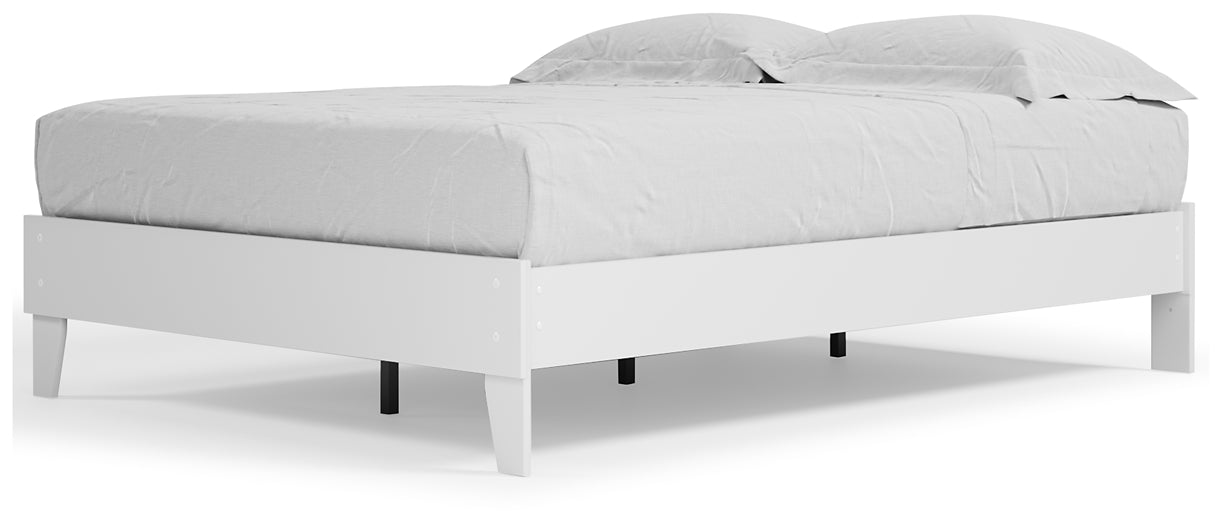 Ashley Express - Piperton  Platform Bed With Dresser