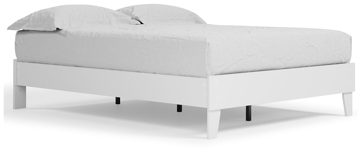 Ashley Express - Piperton  Platform Bed With Dresser