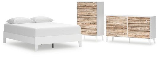 Ashley Express - Piperton  Platform Bed With Dresser And Chest