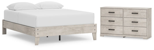 Ashley Express - Shawburn  Platform Bed With Dresser