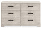 Ashley Express - Shawburn  Crossbuck Panel Headboard With Dresser