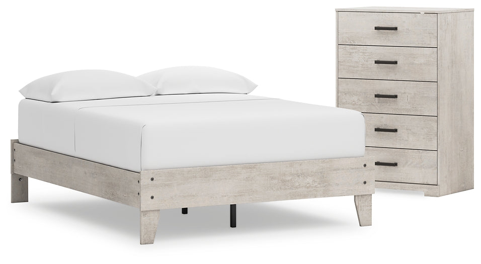 Ashley Express - Shawburn  Platform Bed With Dresser And Chest