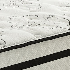 Ashley Express - Chime 10 Inch Hybrid  Mattress And Pillow