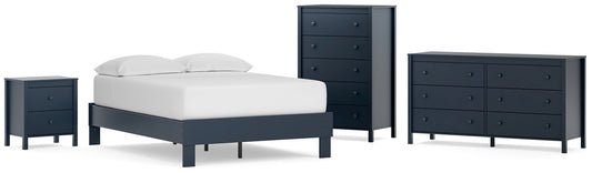 Ashley Express - Simmenfort  Platform Bed With Dresser, Chest And Nightstand