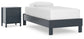 Ashley Express - Simmenfort  Platform Bed With Nightstand