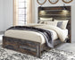 Drystan Queen Panel Bed with 2 Storage Drawers