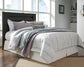 Brinxton  Panel Bed With Mirrored Dresser And 2 Nightstands