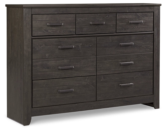 Brinxton  Panel Bed With Dresser