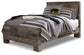 Derekson  Panel Bed With Mirrored Dresser, Chest And Nightstand