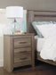 Zelen /California King Panel Headboard With Mirrored Dresser And 2 Nightstands