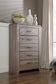 Zelen  Panel Bed With Mirrored Dresser And Chest