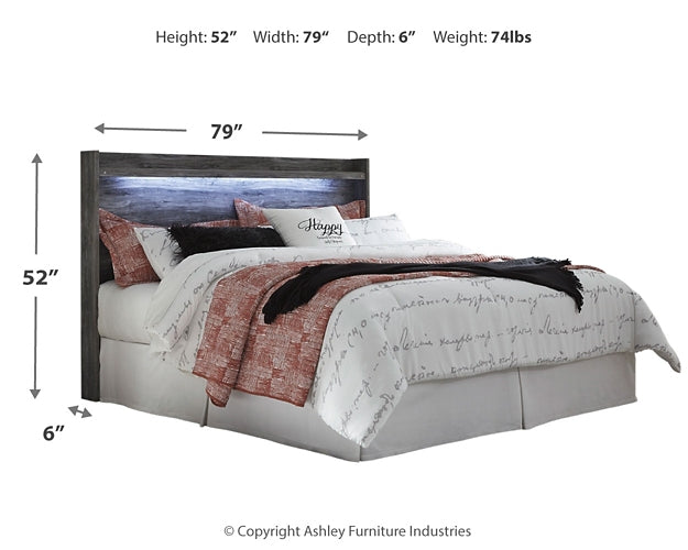 Baystorm  Panel Headboard With Dresser