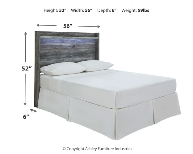 Baystorm  Panel Headboard With Dresser