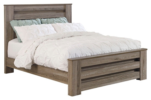 Zelen  Panel Bed With Dresser