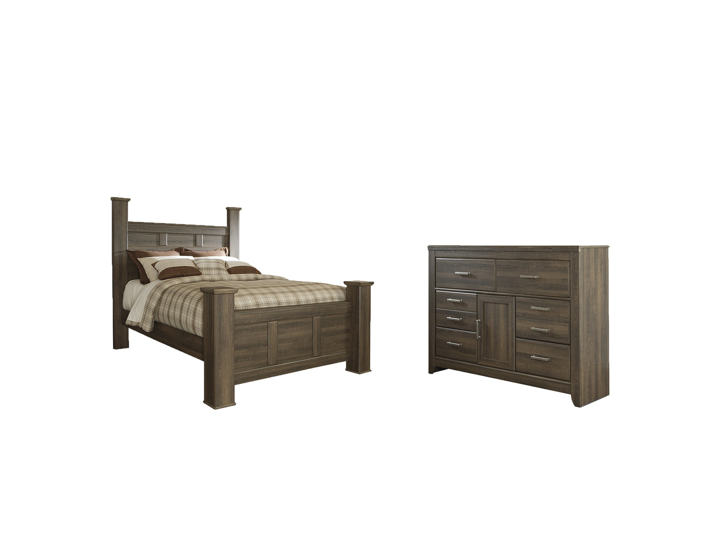 Juararo  Poster Bed With Dresser