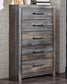 Drystan  Bookcase Bed With 4 Storage Drawers With Mirrored Dresser, Chest And Nightstand