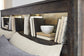 Drystan / Bookcase Headboard With Mirrored Dresser, Chest And Nightstand