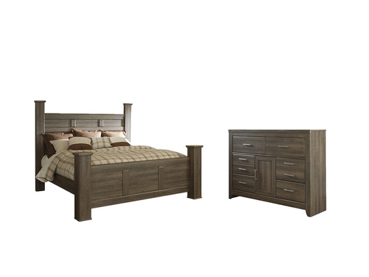 Juararo  Poster Bed With Dresser