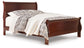 Alisdair  Sleigh Bed With Mirrored Dresser, Chest And 2 Nightstands