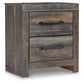 Drystan /California King Bookcase Headboard With Mirrored Dresser, Chest And Nightstand