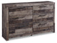 Derekson  Panel Headboard With Dresser