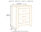 Zelen / Panel Headboard With Mirrored Dresser, Chest And 2 Nightstands