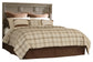 Juararo /California King Panel Headboard With Dresser