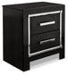 Kaydell / Upholstered Panel Headboard With Mirrored Dresser And 2 Nightstands