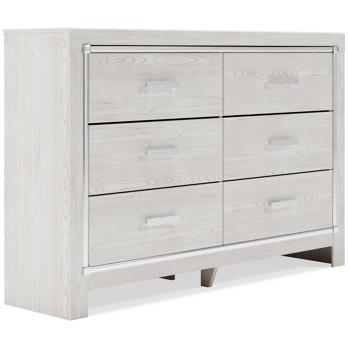 Altyra  Panel Headboard With Dresser