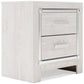 Altyra  Panel Headboard With Mirrored Dresser And 2 Nightstands