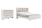 Altyra  Panel Bookcase Bed With Dresser