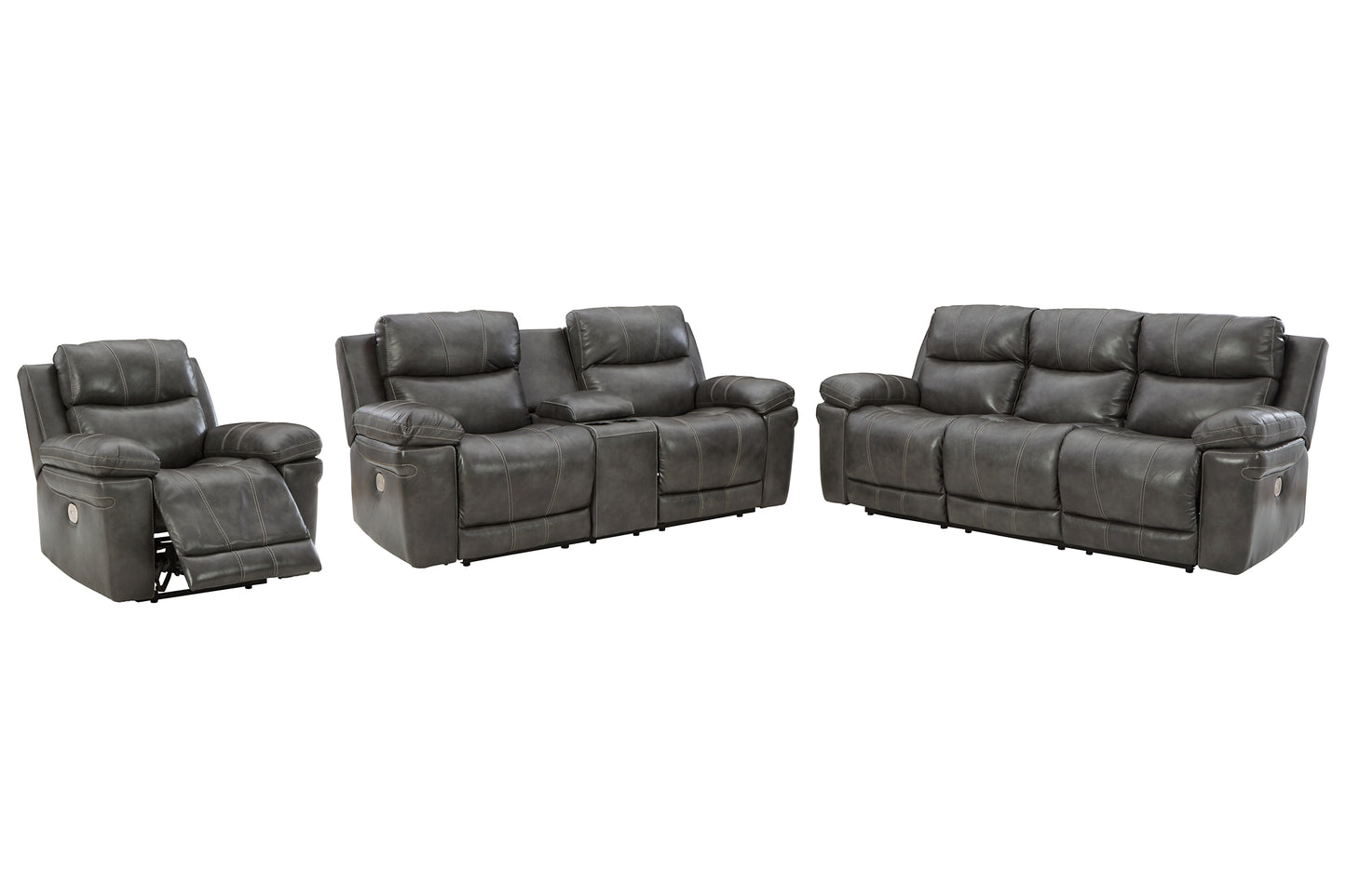 Edmar Sofa, Loveseat and Recliner