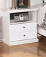 Bostwick Shoals / Panel Headboard With Mirrored Dresser And 2 Nightstands