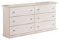 Bostwick Shoals / Panel Headboard With Dresser